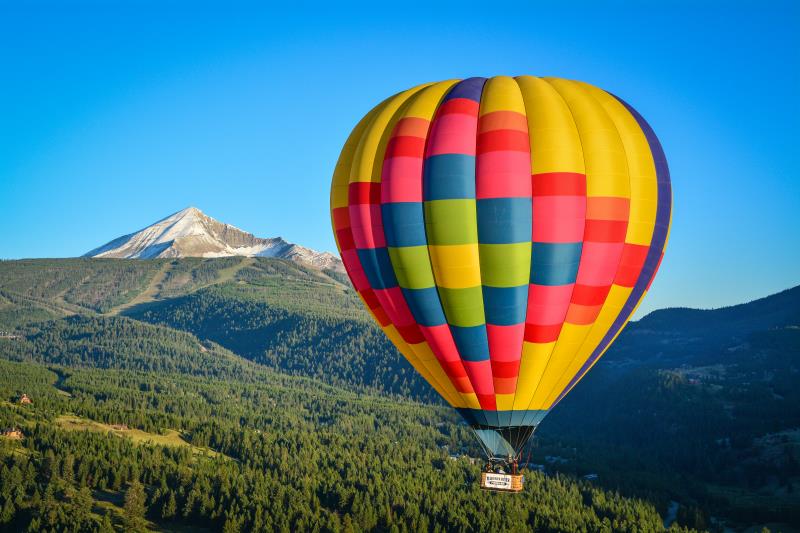 big sky montana summer hot air balloon rides