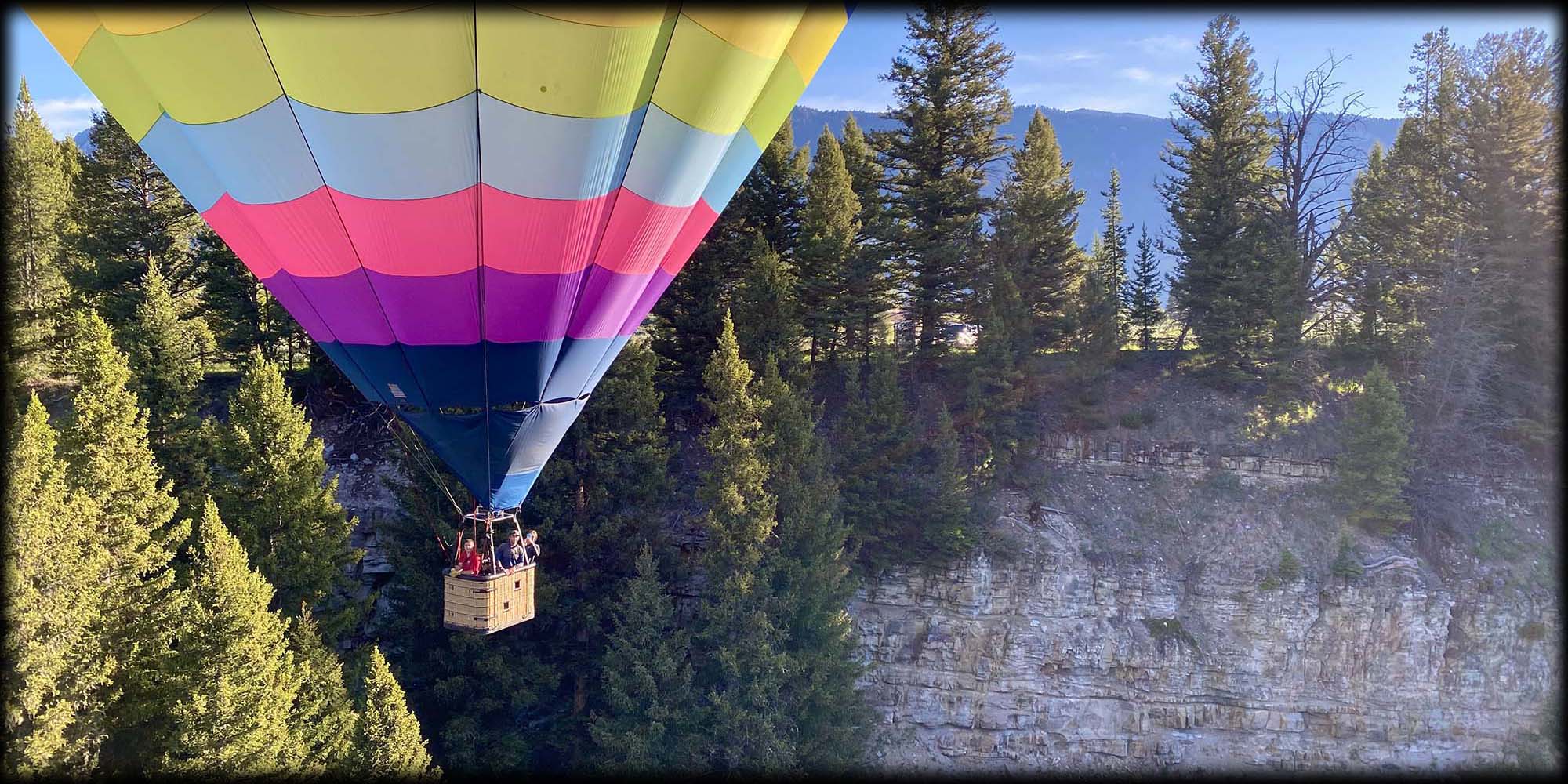 Gallatin Canyon Hot Air Balloon Ride
