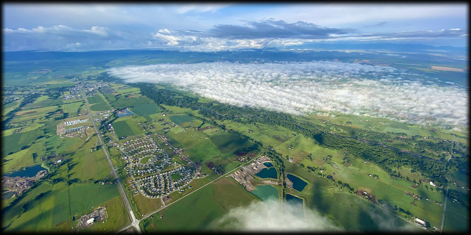Gallatin Valley High Above The Clouds Balloon Ride