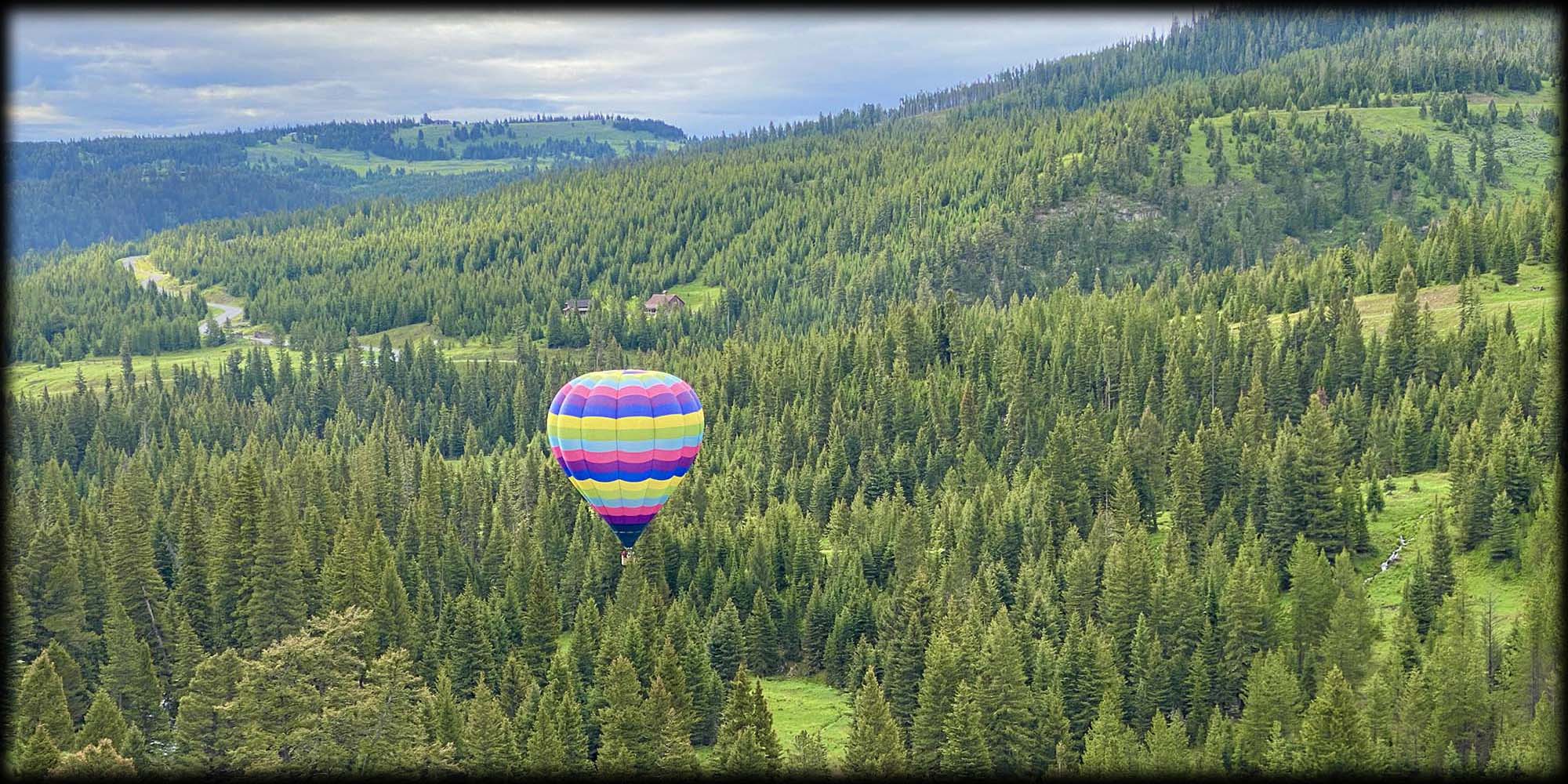 Mountain Views Hot Air Balloon Ride